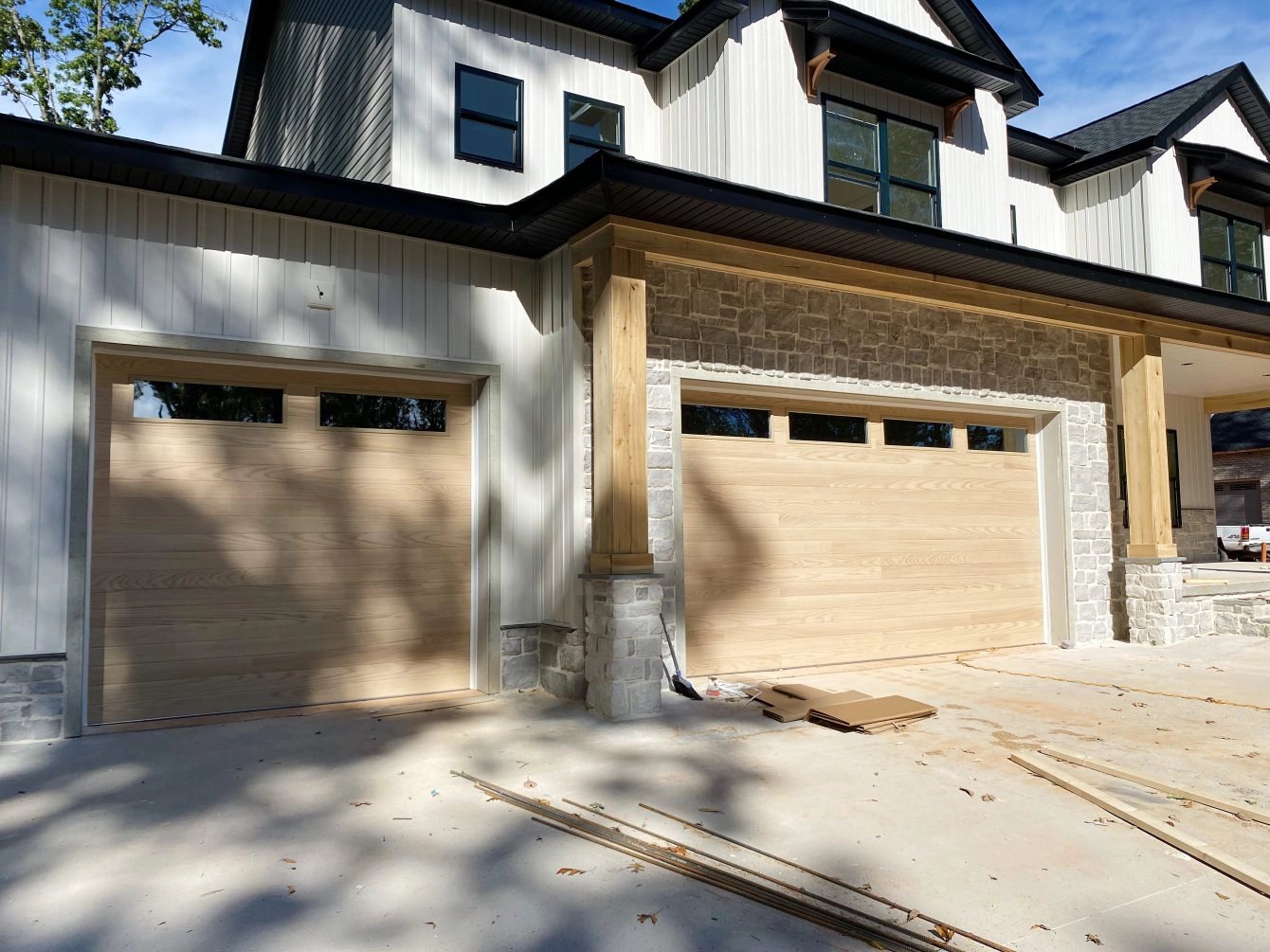 Light Brown Garage Doors 