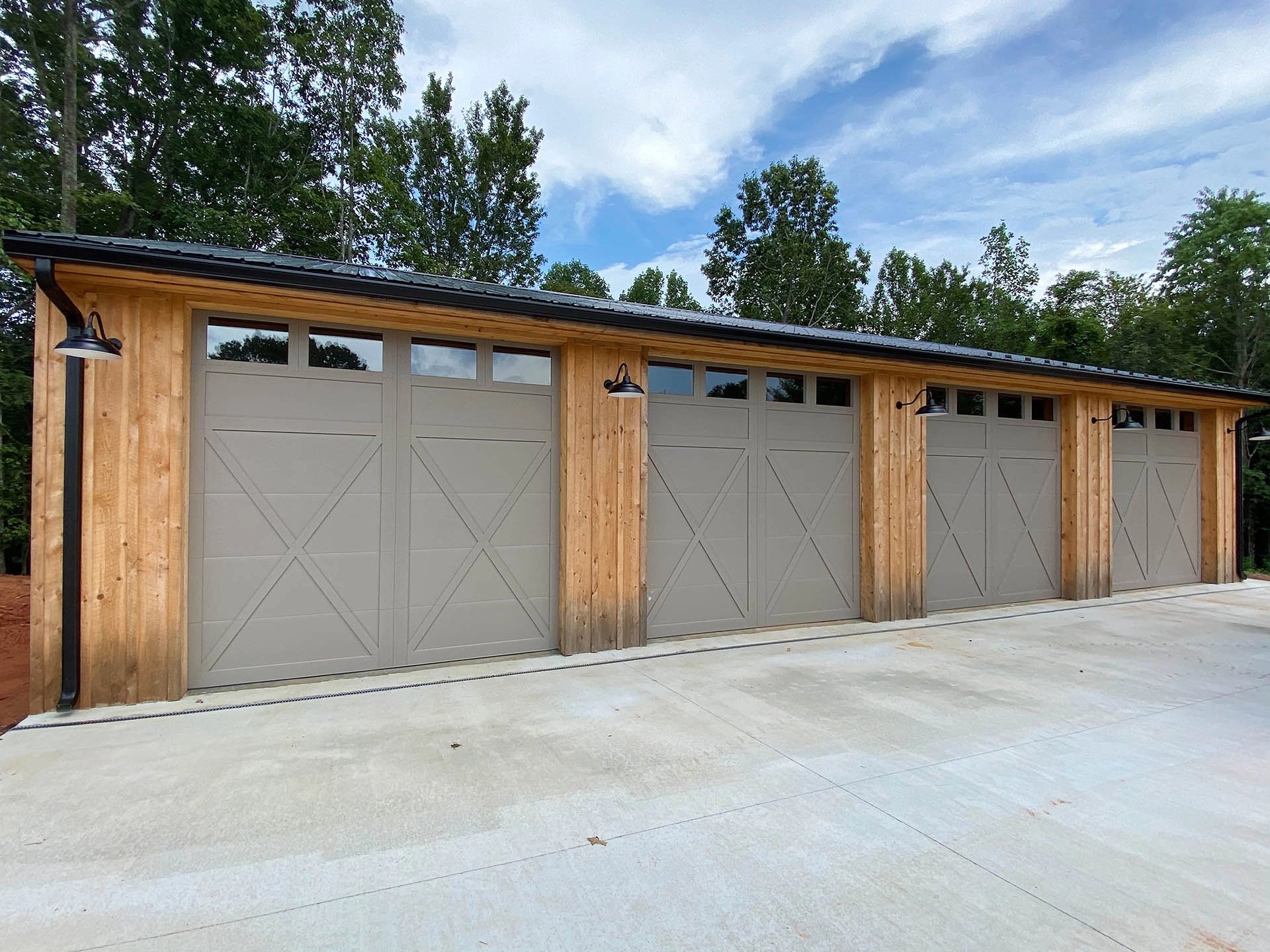 Grey Garage Doors 