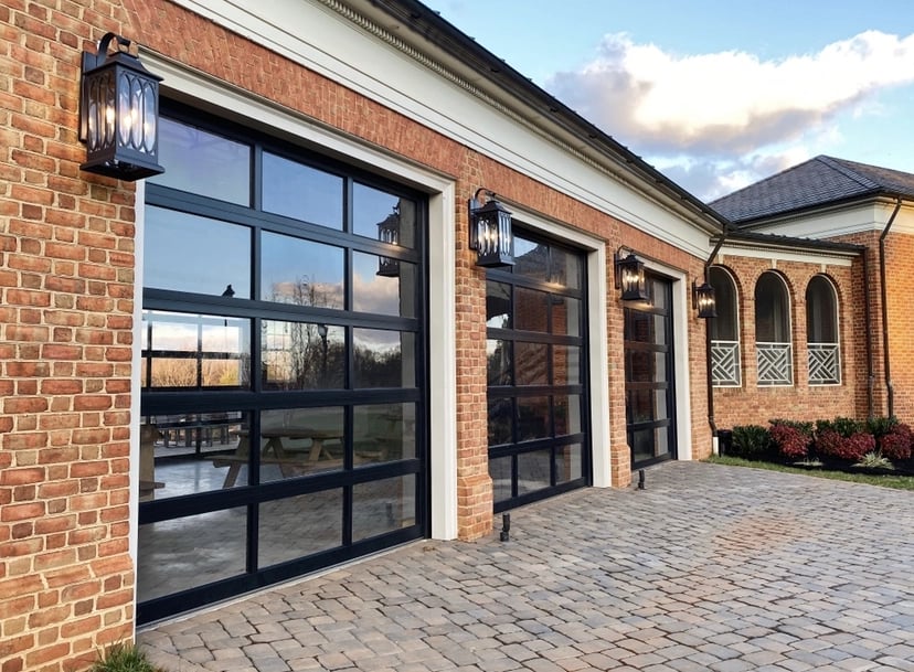Clear Garage Door 