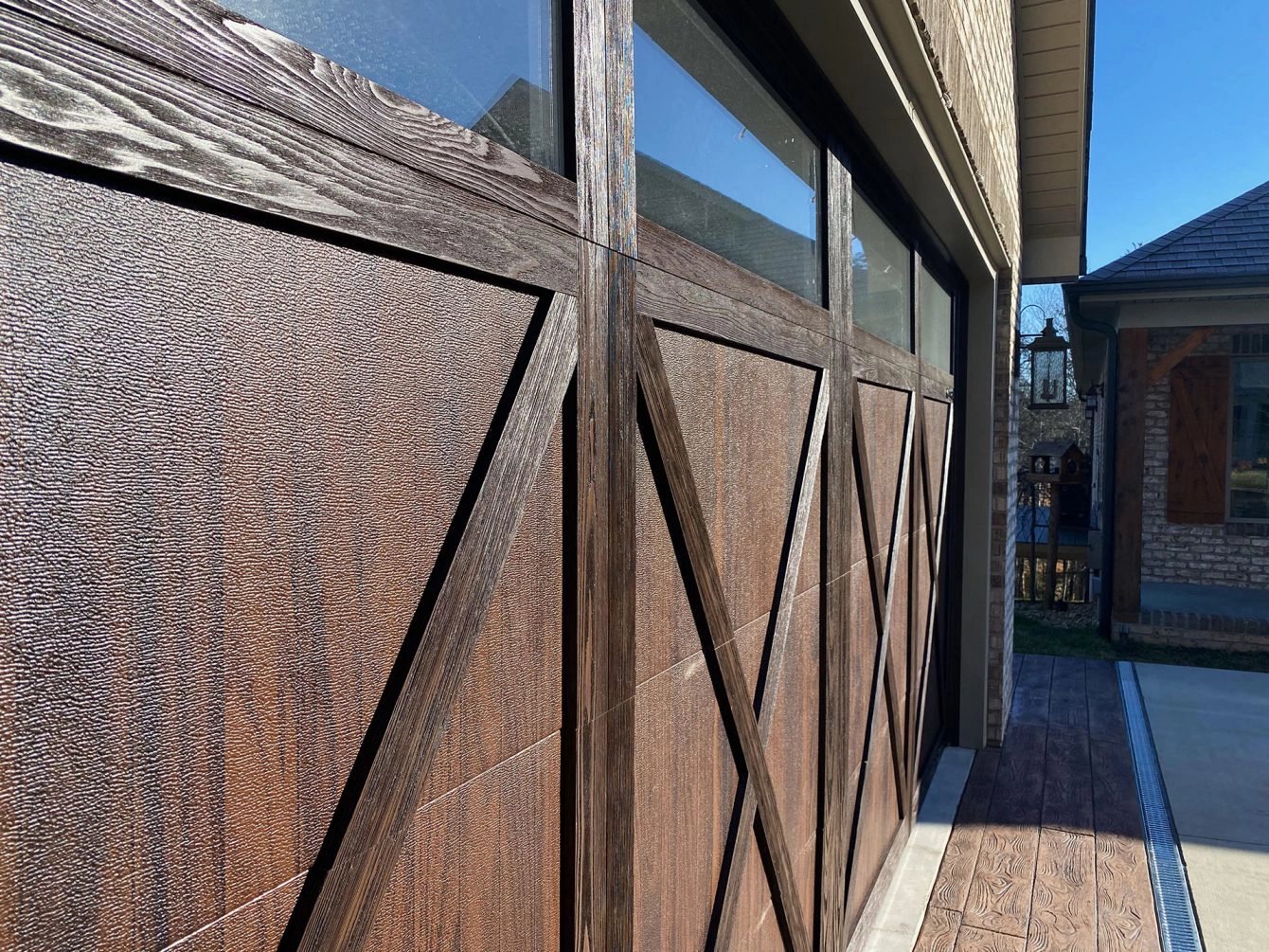 Wood Garage Door 