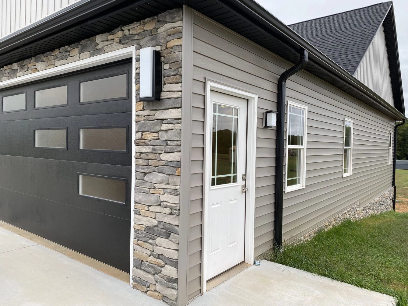 Garage Door and Side Door 