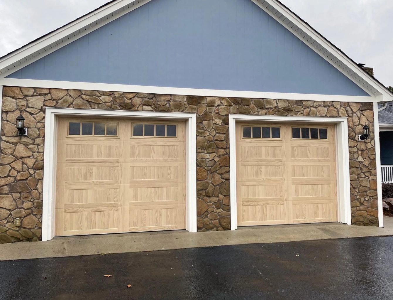 Light Brown Garage Doors 