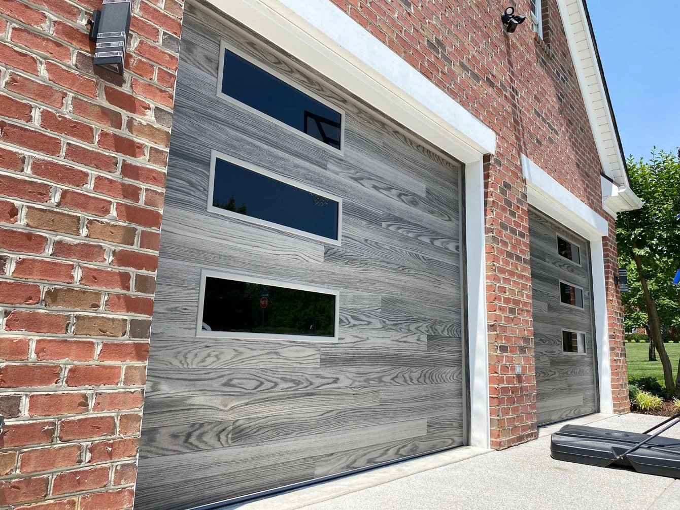 Grey Garage Door